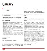 Preview for 2 page of Lumisky TOD User Manual