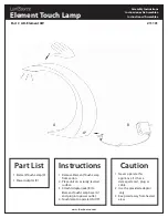 LumiSource AD-ELEMENT 3W Assembly Instructions preview