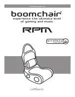 Preview for 1 page of LumiSource Boom Chair Owner'S Manual