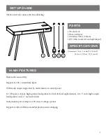 Preview for 3 page of LumiSource Boom Desk Owner'S Manual