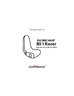 LumiSource BOOMCHAIR B51 Racer Owner'S Manual preview