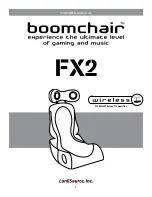 LumiSource boomchair FX2 Owner'S Manual preview