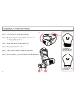 Предварительный просмотр 6 страницы LumiSource BOOMCHAIR SVC Owner'S Manual