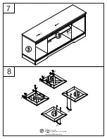 Preview for 5 page of LumiSource Harper TV-HARPERGLD Series Assembly Instructions Manual