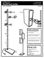 LumiSource LS-VIVIDFL XX Assembling Instructions preview
