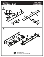 Preview for 4 page of LumiSource Wishbone Desk OFD-WISH Series Assembly Instructions Manual