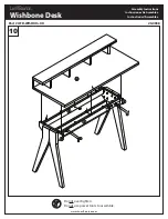 Preview for 6 page of LumiSource Wishbone Desk OFD-WISH Series Assembly Instructions Manual