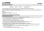 Предварительный просмотр 10 страницы Lumme 5056142102886 User Manual