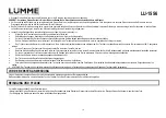 Предварительный просмотр 14 страницы Lumme 5056142102886 User Manual