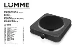 Предварительный просмотр 1 страницы Lumme 5060404139756 User Manual