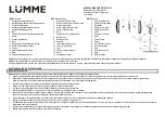 Lumme LU-113 User Manual предпросмотр