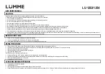 Preview for 6 page of Lumme LU-1253 User Manual