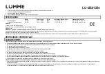 Preview for 7 page of Lumme LU-1253 User Manual