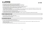 Preview for 26 page of Lumme LU-140 User Manual