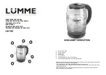 Lumme LU-142 User Manual preview