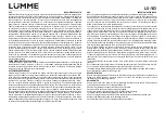 Предварительный просмотр 2 страницы Lumme LU-143 User Manual