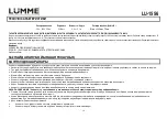 Предварительный просмотр 10 страницы Lumme LU-1556 User Manual