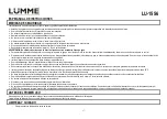 Предварительный просмотр 17 страницы Lumme LU-1556 User Manual