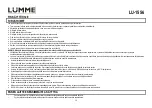 Предварительный просмотр 26 страницы Lumme LU-1556 User Manual