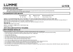 Предварительный просмотр 30 страницы Lumme LU-1556 User Manual