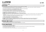 Preview for 12 page of Lumme LU-159 User Manual