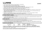 Предварительный просмотр 8 страницы Lumme LU-1631 User Manual