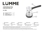 Preview for 1 page of Lumme LU-1632 User Manual