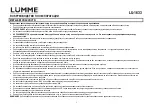 Предварительный просмотр 2 страницы Lumme LU-1633 User Manual