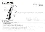 Lumme LU-2510 User Manual preview