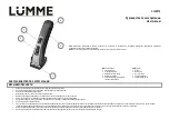 Lumme LU-2512 User Manual preview