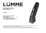 Preview for 1 page of Lumme LU-2517 User Manual