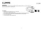 Preview for 11 page of Lumme LU-3206 User Manual