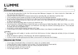 Preview for 25 page of Lumme LU-3206 User Manual