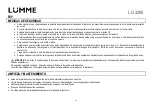 Preview for 29 page of Lumme LU-3206 User Manual