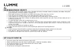 Preview for 31 page of Lumme LU-3206 User Manual