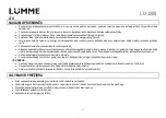 Preview for 37 page of Lumme LU-3206 User Manual