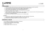 Preview for 41 page of Lumme LU-3206 User Manual