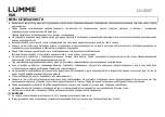 Preview for 2 page of Lumme LU-3207 User Manual