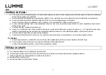 Preview for 28 page of Lumme LU-3207 User Manual