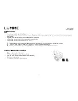 Предварительный просмотр 15 страницы Lumme LU-3208 User Manual