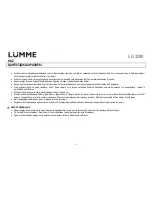 Предварительный просмотр 17 страницы Lumme LU-3208 User Manual