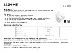 Preview for 11 page of Lumme LU-3209 User Manual