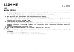 Preview for 12 page of Lumme LU-3209 User Manual