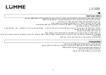 Preview for 42 page of Lumme LU-3209 User Manual