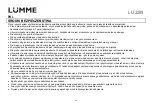 Preview for 44 page of Lumme LU-3209 User Manual