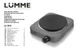 Lumme LU-3610 User Manual preview