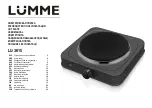 Lumme LU-3615 User Manual preview