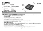 Предварительный просмотр 2 страницы Lumme LU-3628 User Manual