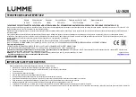 Предварительный просмотр 4 страницы Lumme LU-3628 User Manual