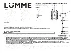 Предварительный просмотр 1 страницы Lumme LU-FN106 User Manual